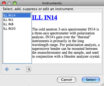 Dialog Instruments