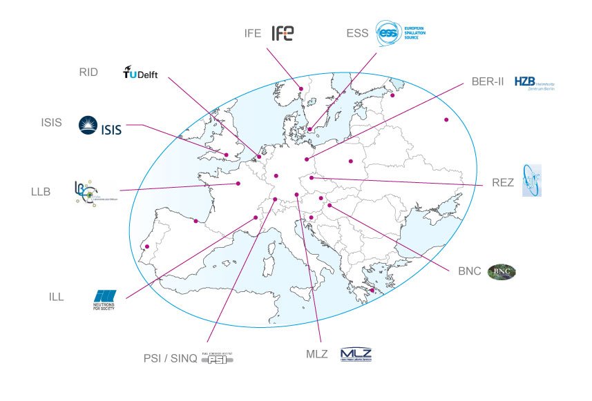 180622_European map_neutrons sources.jpg