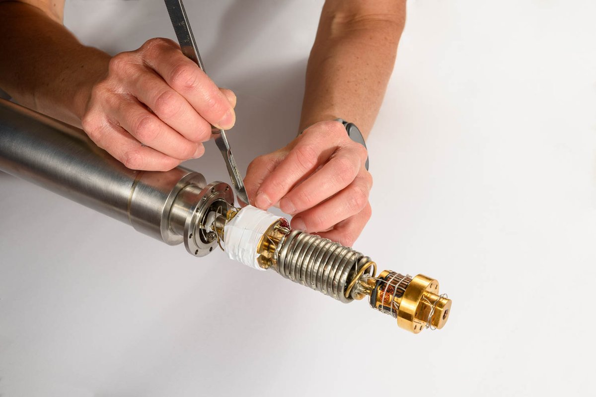 40 mK dilution insert built in 2022 ©Ecliptique - L. Thion