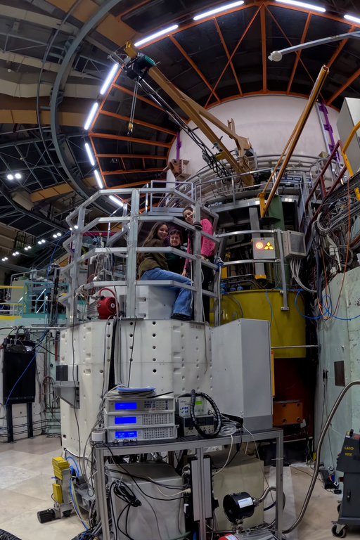 From left to right: Claudia MUGICA, Morgana Müller de França and Nerea VIAR