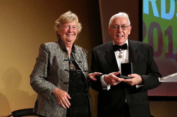 IOP medal with Dame Higgins.jpg