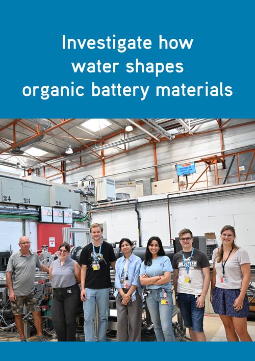 UC 200 Organic Cathodes SuperADAM User Portrait