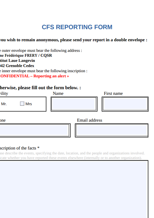 Thumbnail CFS report EN