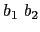 $b_1 b_2$